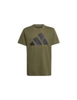 camiseta adidas big logo 160 infantil estolinegro