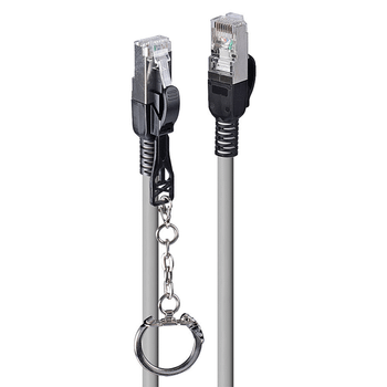 1.5m Cat.6A S/FTP Security Network Cable Grey