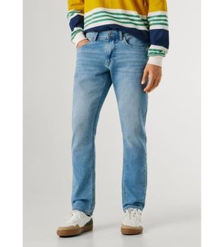 Pepe Jeans para hombre. PM20738982UG Jeans Slim Gymdigo azul (33/34), Casual, Algodón, Denim