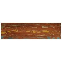 tablero mesa rectangular madera maciza reciclada 100x40x38 cm vidaxl