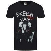 green day camiseta manga larga red hot para mujer
