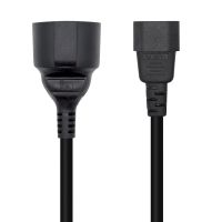 aisens cable de alimentacion c14 a cee7 machohembra 25cm negro