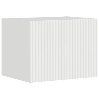 Mueble De Tv | Mueble De Salón | Gabinete De Tv Montado En La Pared Brillante 39 X 31 X 29,5 Cm