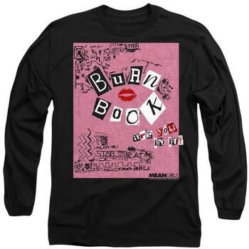 Mean Girls Camiseta manga larga Burn Book para mujer