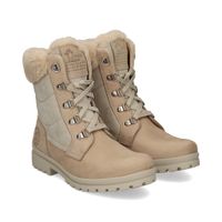 panama jack botines planos mujer - blanco talla 40