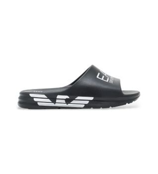 EA7 para hombre. 7X000356_AF18618 Chanclas Crusher Distance negro (41), Plano, Ninguno, Beachwear
