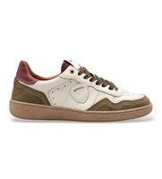 blauer para hombre f6murray22 zapatillas de piel murray22 blanco 43 plano cordones casual