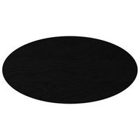 tablero de mesa ovalado madera maciza de roble 100x50x4 cm vidaxl