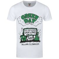 green day camiseta welcome to paradise para hombre