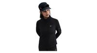 camiseta termica nike swift negro  mujer