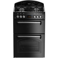 leisure cla60gak 60 cm gas cooker - black black