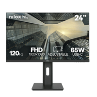 monitor nilox monitor 24 ips 120 hz fhd 24 1920 x 1080 hdmi