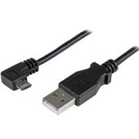 cable de 1m micro usb con conector acodado a la derecha - cable de carga y sincronizacian