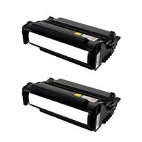 compatible twin pack dell 593-10023 black high capacity toner cartridges 2 pack