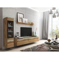 conjunto de muebles de salon vera i juego de muebles de salon mueble de television sin iluminacion led color wotan