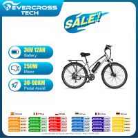 bicicleta electrica evercross tech ek28 de 28 pulgadas para adultos mtw electrica con bateria de 36v 12ah alcance de 60 millas