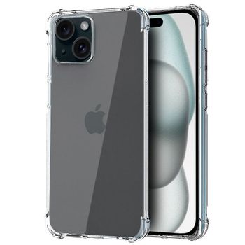 Cool Funda AntiShock Transparente para iPhone 15