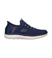 skechers para hombre 232457 zapatillas slip-ins summits - high range marino 44 tela 3 a 5cm cordones casual