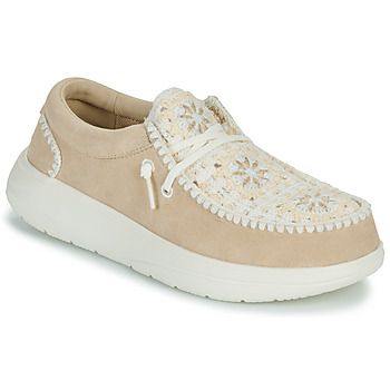 HEYDUDE Zapatos Wendy COMF Suede Crochet para mujer