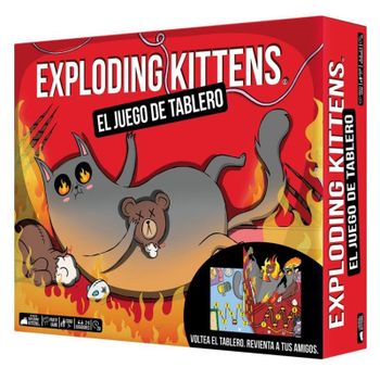 Juego de mesa Asmodee Exploding Kittens para 2-6 jugadores, 20 min