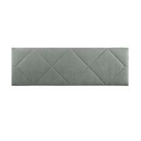 cabecero tapizado  hausbed  spyga 145x50x7  cama 140 microfibra aquaclean aguamarina