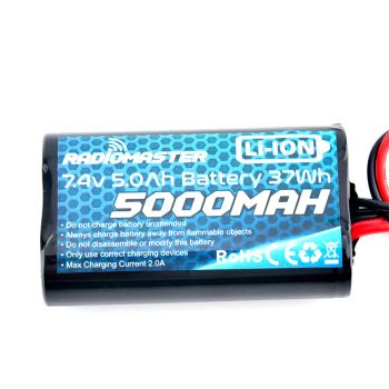 Batería RadioMaster 7.4V 5000mAh 2S Li-ion para transmisor de radio TX16S