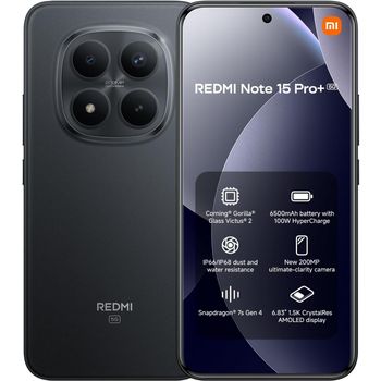 Móvil Xiaomi Redmi Note 15 Pro Plus 5G con Pantalla AMOLED 6,83