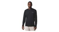 camiseta tecnica de manga larga columbia cirque river pro negra para hombre