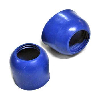 Guardapolvo de horquilla 38mm alto par azul