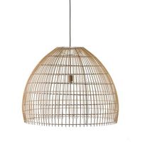 lampara de techo toscana mimbre natural o80 cm e27