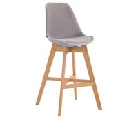 taburete cannes en terciopelo 56x48x112 cm