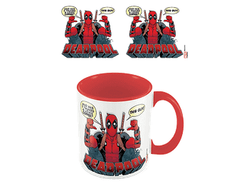Taza - Pyramid International Deadpool, 315 ml, Cerámica, Apto para lavavajillas