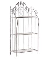 estanteria  59 cm 123 cm metal gris
