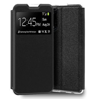 COOL Funda Liso Negro Flip Cover para TCL 40 Nxtpaper 5G