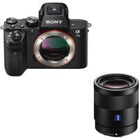 sony a7 ii mirrorless camera  sonnar standard prime lens bundle