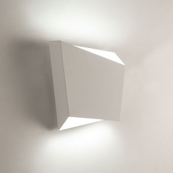 Aplique de pared asimetric