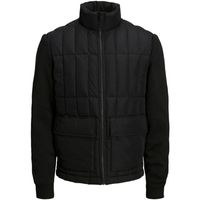 jack  jones chaquetas 12215571 jprblamason hybrid jkt black para hombre