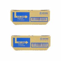 kyocera tk-340 black original toners twin pack 2 pack