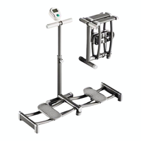 entrenador de piernas para entrenamiento de esqui con contador