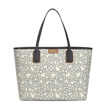 Tous Bolso Capazo Beige 095900874-BEIGE-NEGRO