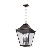 lampara colgante de exterior galena 4 luces