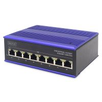digitus switch industrial 8 puertos gigabit rango temperatura extendido