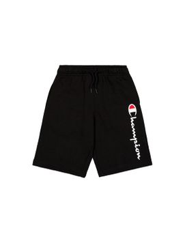 Pantalón Champion Bermuda Niño Negro