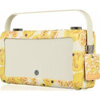 vq by emma bridgewater vq hepburn mk ii portable dabr bluetooth clock radio