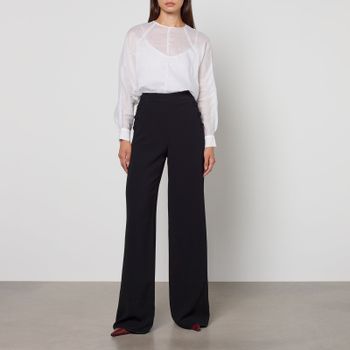 Max Mara Studio Edile Sheer Ramie T-Shirt - UK 10