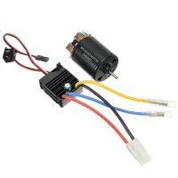 motor 540 60a esc con escobillas de carbono eje de 3175mm para coche rc 110