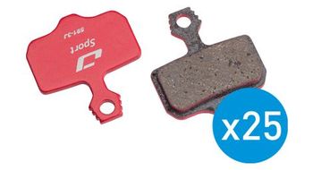 Pastillas de freno de disco jagwire bulk box para avid db   elixir   xx   sram db level  x25