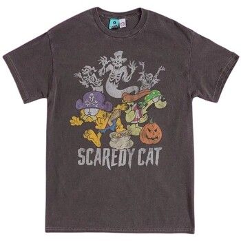Garfield Camiseta Scaredy Cat para mujer