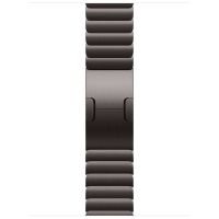 apple pulsera de eslabones en color pizarra 42mm talla unica