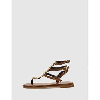 Caryatis Sandalias SANDALIA 621006 MARRÓN para mujer